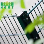 Ornamental Welded Double Loop Roll Top Fencing Powder Coated