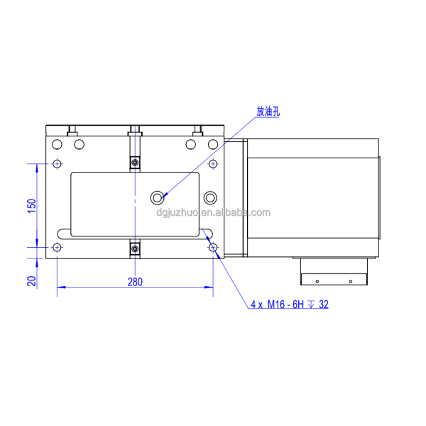 4 Axis CNC Rotary Table D-320