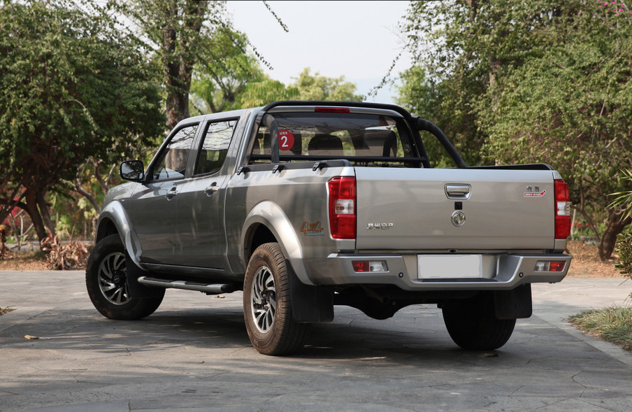 DONGFENG New RICH Pickup Truck/Turbocharged Engine/4WD, Diesel, 2500cc, Euro V, 6MT, Cargo size:1395*1390*430mm