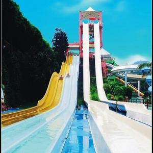 Wholesale Speed Water Slide For Adults / OEM Tall Fiberglass Water Slides for Giant Water Park from china suppliers