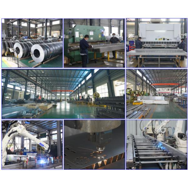 Customized Hot Dip Galvanized Steel Electrical Cable Trays Powder Coated 2-8m