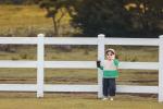Weather Resistant Vinyl Fence Heavy Duty 3 Rails 4 Rails Horse PVC Farm Fence