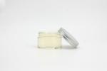 Aluminum Lid 100ml Clear Cosmetic Jars For Hair Spray