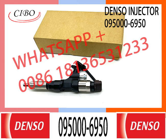 23670-E0330 Diesel Engine Common Rail Fuel Injector Assembly 0950006950 095000-6950