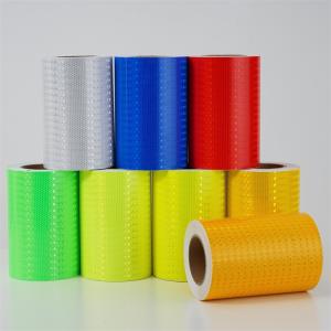 Wholesale Bright Prismatic Honeycomb Reflective Conspicuity Safety Marking Tape 5cm*45.72m from china suppliers