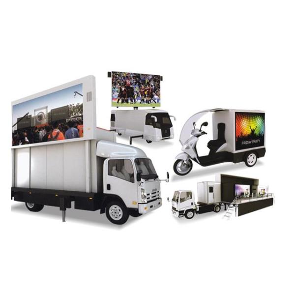 Outdoor Mobile LED Screen Display P6 P8 P10 Truck Mounted Billboard Advertising Signage