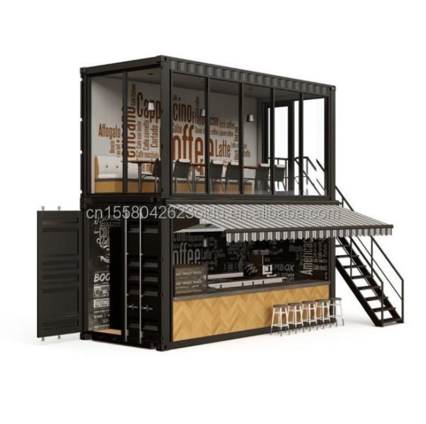Hotel Business Chinese Design Style 20ft Multi-Colored Garden Container House