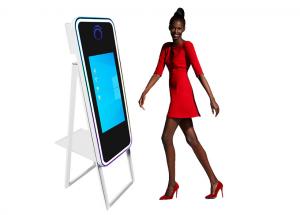 Wholesale Touchscreen Selfie Mirror Photo Booth Interactive Magic Mirror Photo Booth Hire from china suppliers