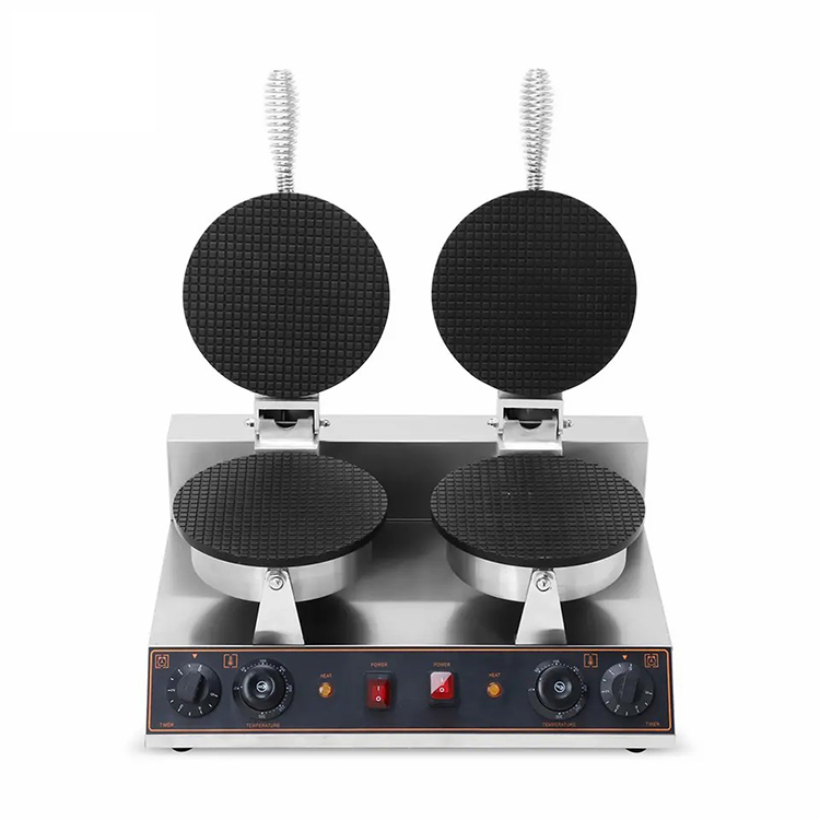 High Productivity TCB-2 Electric Waffle Cone Machine for Snack Equipment Needs