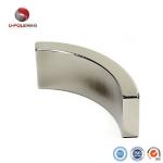 N35-N52 Rare Earth Arc Magnet for Strong Magnetic Fields in Motors and