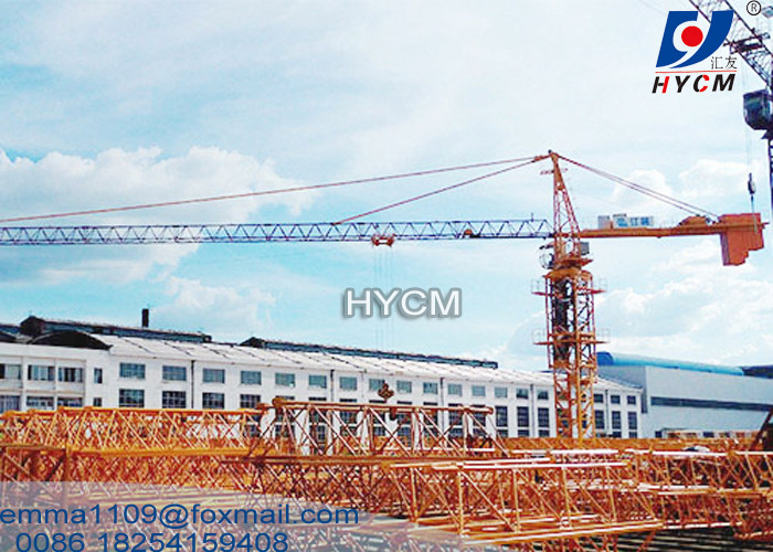 8tons Load Cat Head Tower Crane TC6513 New Model 65mts Working Boom
