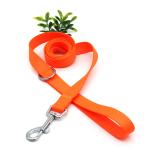 Customized Nylon Webbing Dog Leash Black Green Orange Nylon Rope Dog Leash