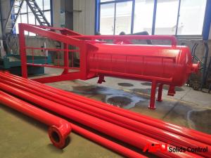 Wholesale Vertical Drilling Fluids Poorboy Degasser With 1200mm Vessel ASME from china suppliers