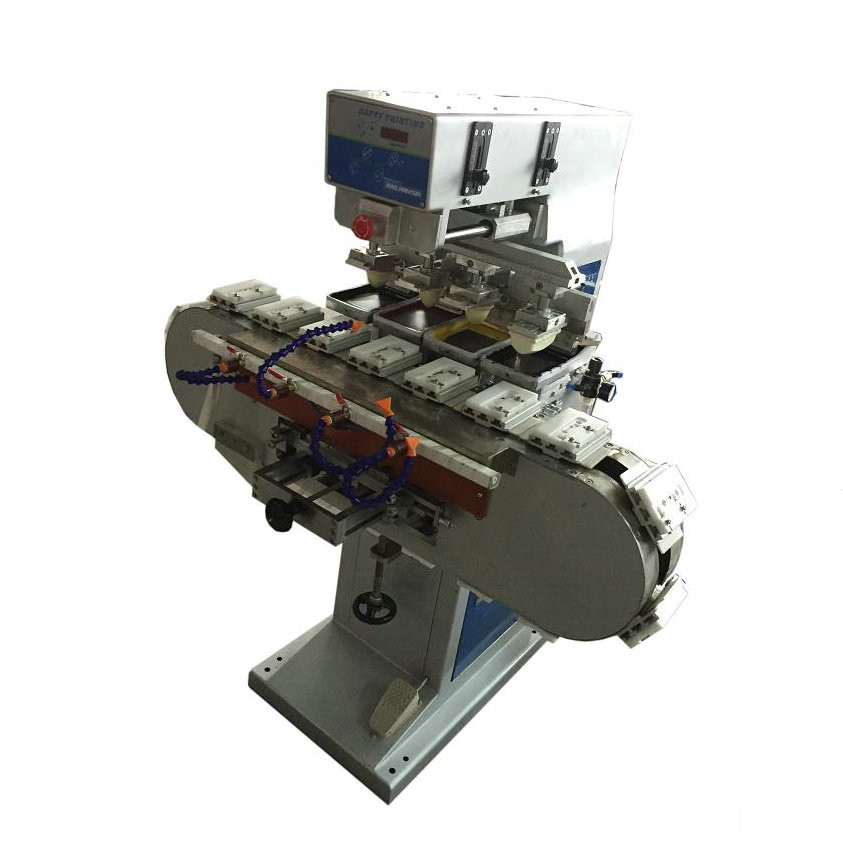 Multi Color 140kg Pad Printer Machine 1250x980x1400mm For Spoon Wooden Fork