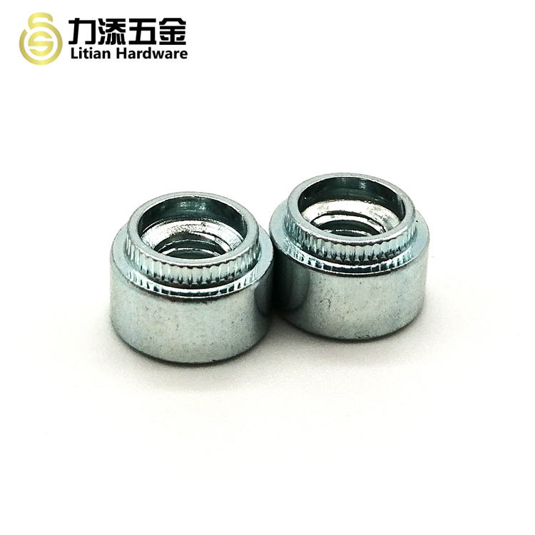 Stainless steel M12 clinch nut 10.9 grade round base wings rounded M4 PEM self-clinching T nuts