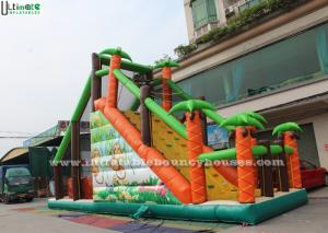 Wholesale Kids Inflatable Obstacle Sport Mega Run Jungle Basejump Fireproof from china suppliers