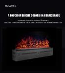 72 Inch Modern Living Room Decoration Eleceric Water Vapor Fireplace