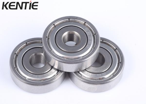 Metal Shields Radial Deep Groove Ball Bearing , 635ZZ Skateboard Miniature Ball