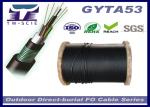 Loose Tube Stranded Armored Fiber Optic Cable Corrugated Steel Tape+Corrugated