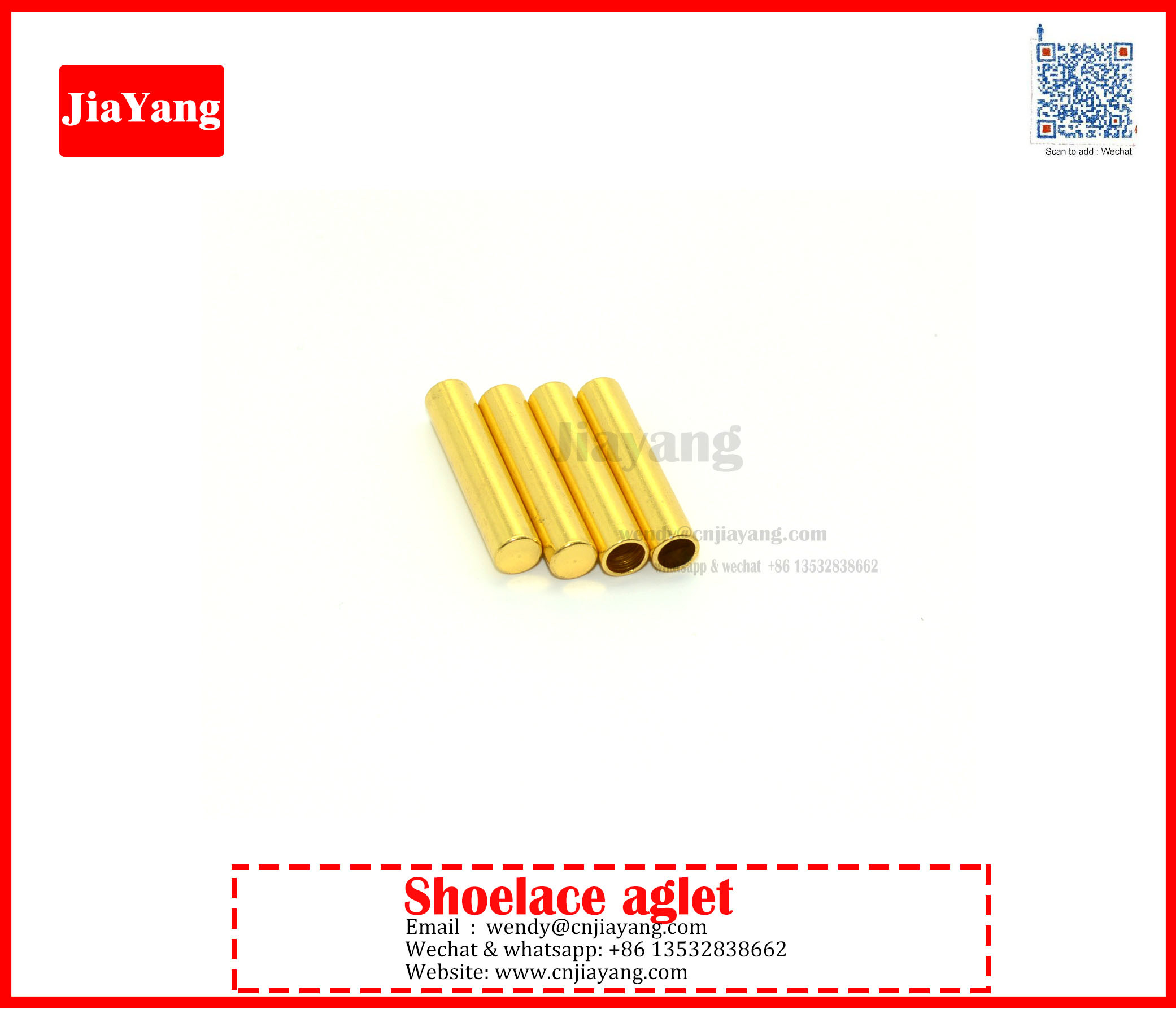 Jiayang gold peak screws types metal tips for sneakers
