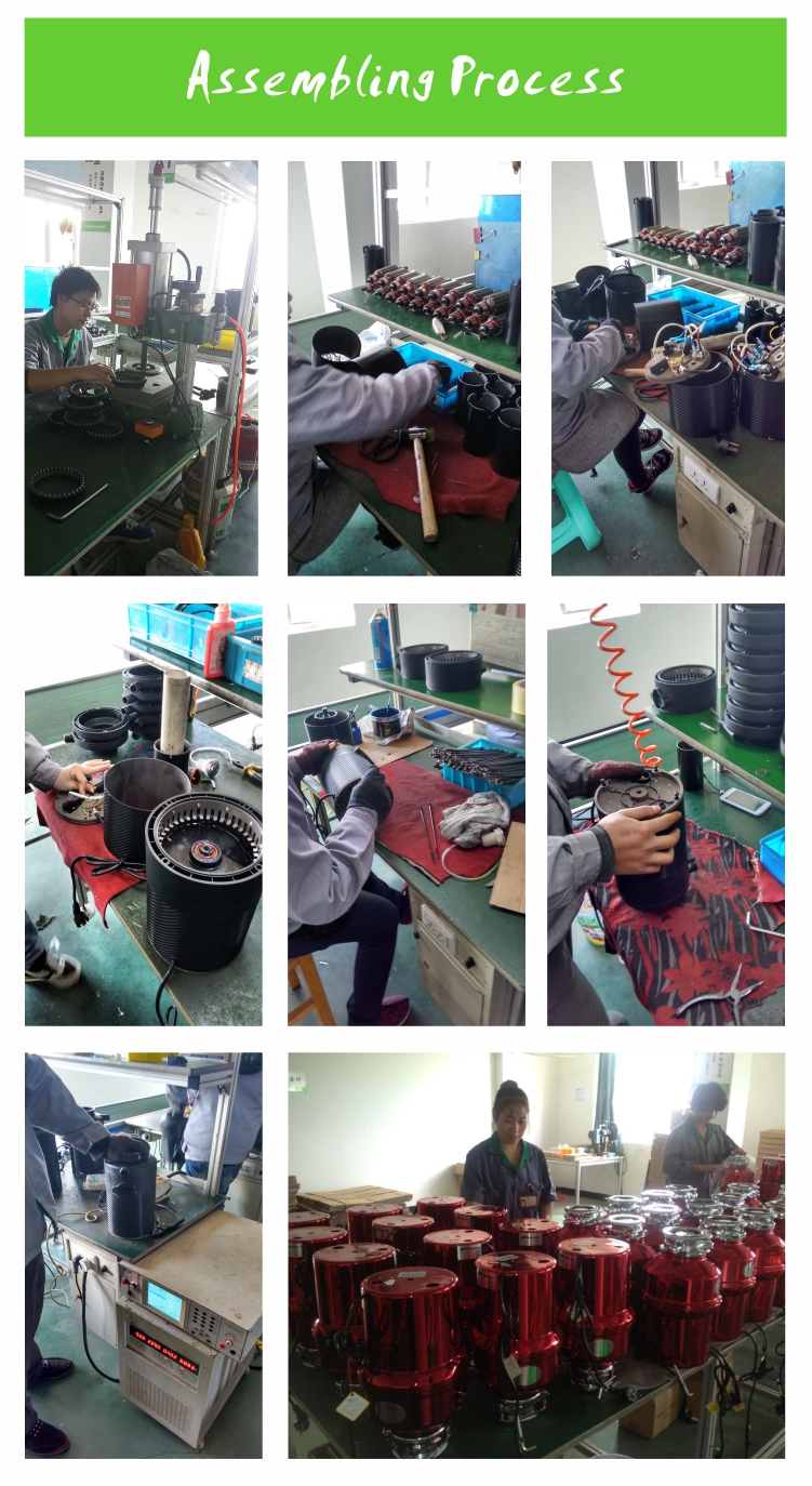 assembling food waste composting machine