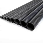 High Strength, Durability and Rigidity 3K Carbon Fiber Round Tube