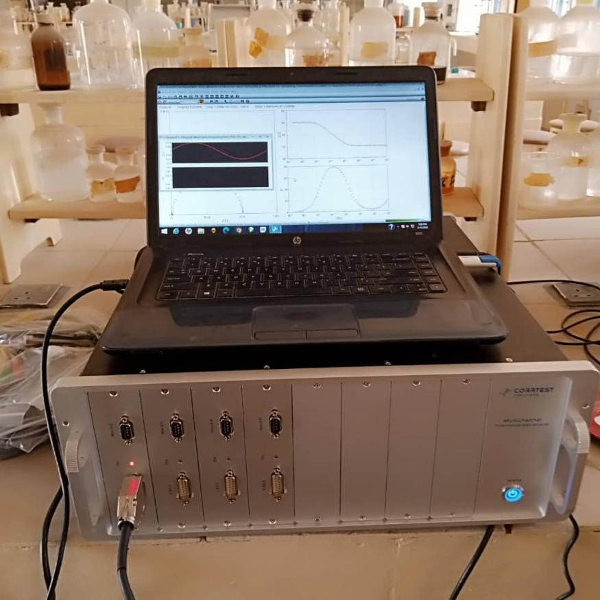 Battery Testing Multichannel Potentiostat 4 Channel Potentiostat CS310X