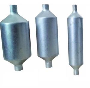 Wholesale Air Conditioner Refrigerator Aluminum Accumulator 24*203mm 0.8 - 1.2mm Thick from china suppliers