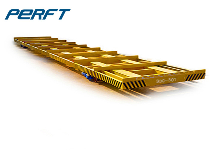 cable drum power electric flat cart Abrasive Blasting painting Rail Transfer Cart as Print Industry