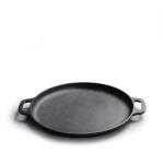 Outdoor Camping Bbq Plate 30cm Metal Material Cast Iron Reversible