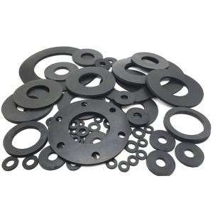 Wholesale NBR Silicone EPDM FKM HNBR CR Rubber Automotive Part Round Washer Flange Grommet Ring from china suppliers