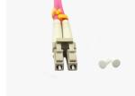 OM4 LC LC Fiber Patch Cord , High Speed Fiber Optic Cable 35dB Return Loss