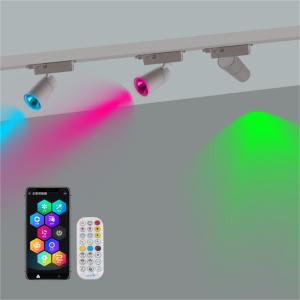 Wholesale Indoor Hall Ceiling Mounted LED Track Lights 24V 40W Dimmable RGBW Colorful from china suppliers