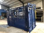 Blue Colour Painting Australia Standard Vet Cattle Crush Painting