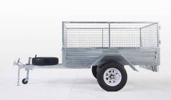 Hot Dipped Galvanized Heavy Duty 7x5 Cage, Mesh Cage, Stock Crate