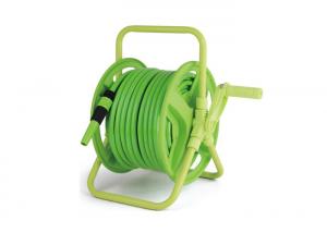 Wholesale Portable Auto Rewind Garden Hose Reel / Industrial Garden Hose Reel Cart from china suppliers