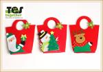 Christmas apple handbag/ Felt bag /Nonwovens/Festival /gift/child