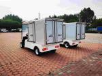2 Seater Customizable Independent Suspension Box Truck With Rear Drum Brakes