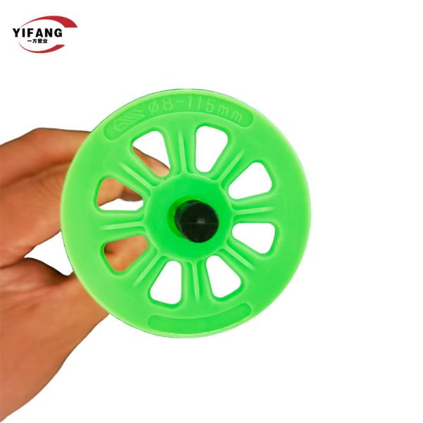 Weather Resistant Pure White Round Screw Insulation Fixings