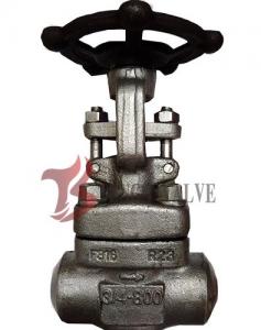 China SS316 Forged Steel Valves Handwheel Operated , Rising Stem Butt Weld Gate Valve on sale