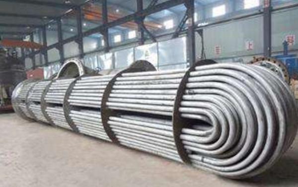 Quality 304 Stainless Steel U Tube Continuous Bending Coil Tube / Pipe For Cooling Tower for sale
