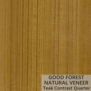 Wholesale Teak Natural Wood Veneer Natural Crown Cut Veneer FSC Certification from china suppliers