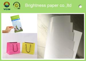 Wholesale 100% Virgin Wood Pulp C2s Art Paper / Chrome Art Paper For Brochure Book from china suppliers