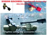 Dg 80 self closing measuring tube head CBM1128-82