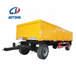 Wholesale Full Farm Trailer with 2 * 13ton Capacity Axles and 28 Ton Two Speed Landing Gear from china suppliers