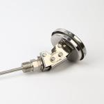 Heat Transfer 100mm Bimetal Thermometer Temperature Gauge Stainless Steel