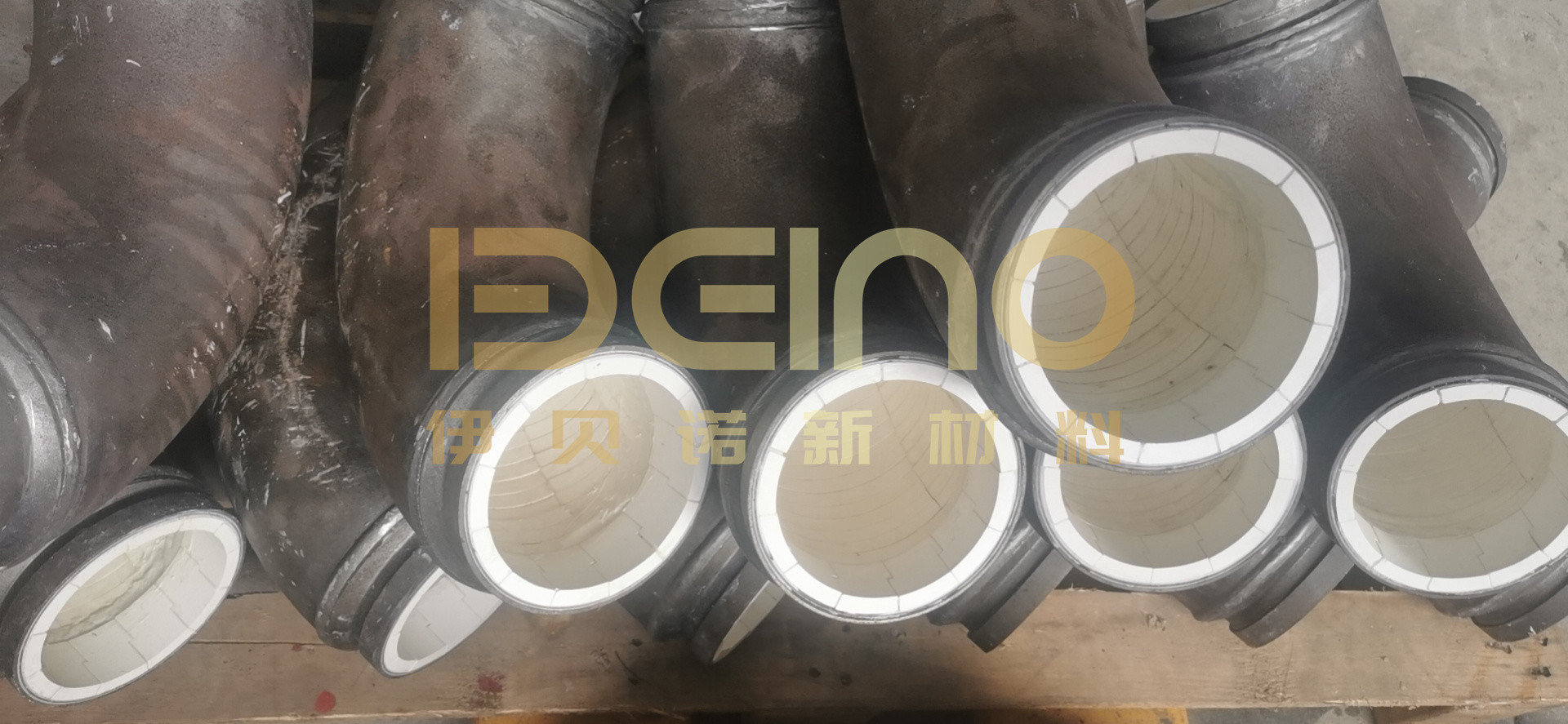 Smooth Concrete Pump Elbow Light Weight Concrete Pump Boom Pipe concrete pump elbow lining ceramic