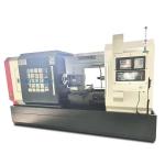 Heavy Duty CNC Lathe CK6180 1000/1500/3000/4000mm 6 4 8 Tool Post Stations Flat