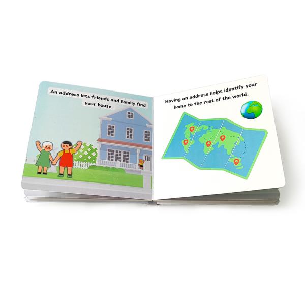 Factory Custom High Quality Professional Board Books Printing Children's Book Board Book Printing Services