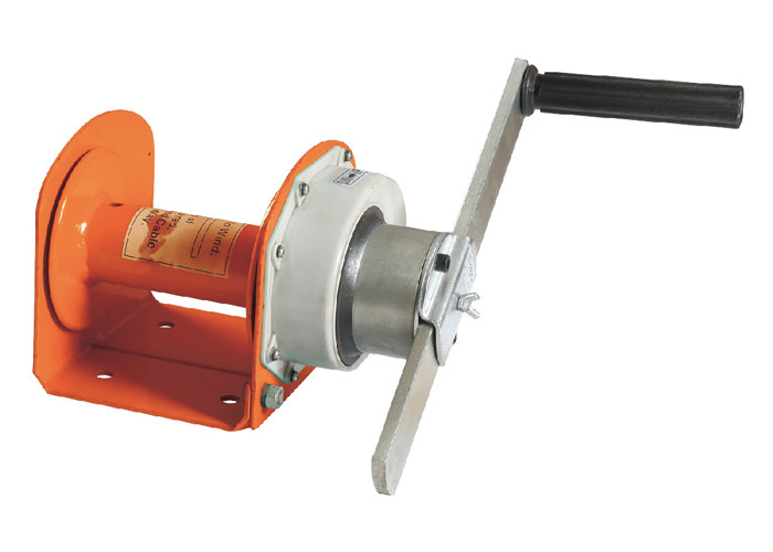 orange heavy duty Hand Lifting Winch manual hand winch for boat